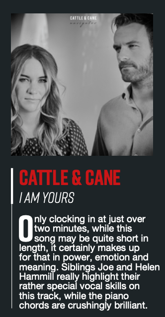 Cattle &amp; Cane - I Am Yours Maverick Mag