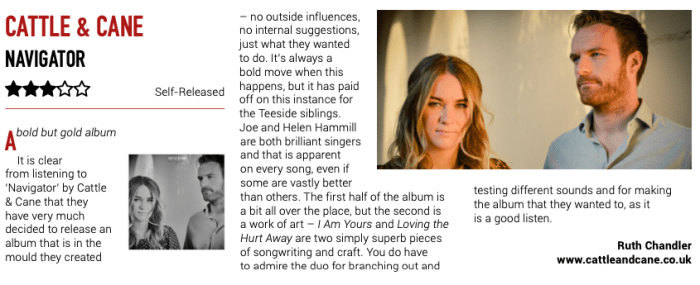 Cattle &amp; Cane - Navigator - Maverick review